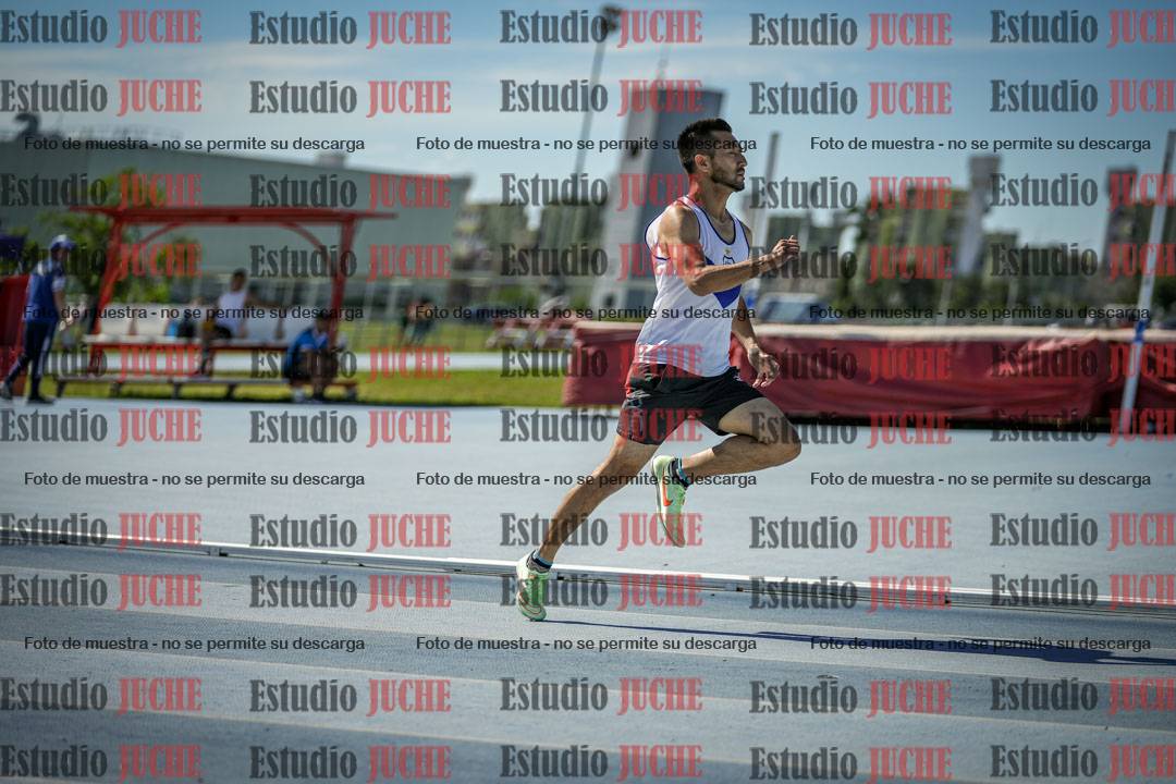 Fotos de los 400 m llanos de varones