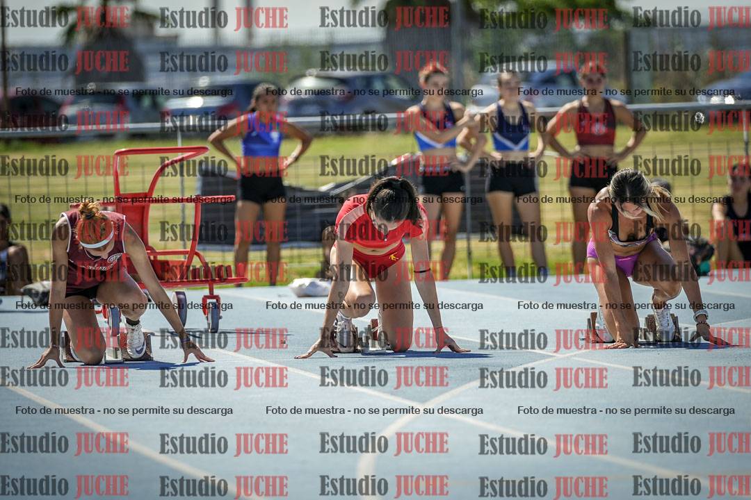 Fotos de los 100 m llanos de mujeres
