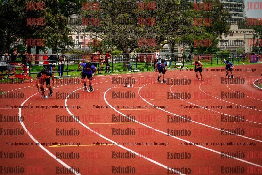Fotos de los 200 m de varones