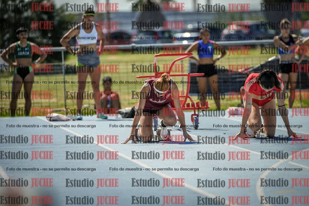 Fotos de los 100 m llanos de mujeres