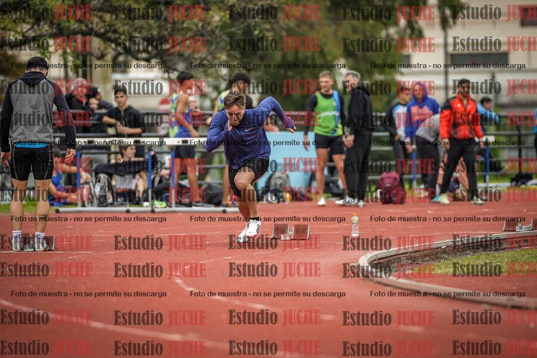 Fotos de los 200 m llanos de varones