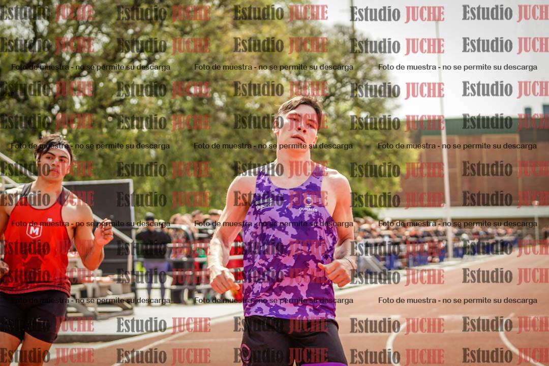 Fotos de los 100 m de varones