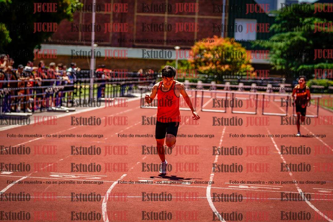 Fotos de los 400 m con vallas de varones