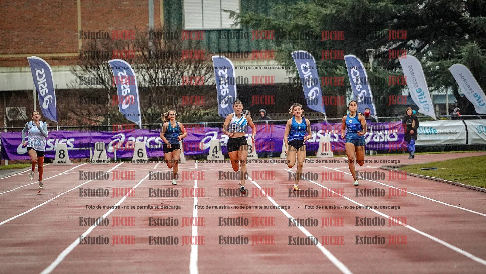 Fotos de los 200 m llanos de mujeres - heptatlón 4
