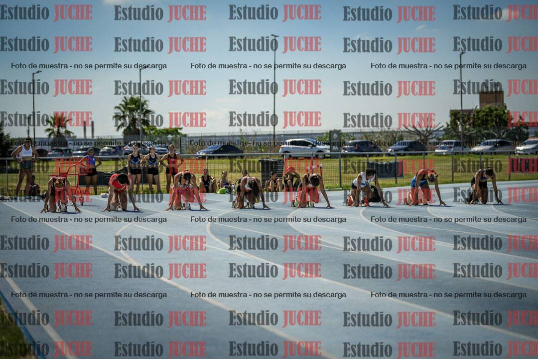 Fotos de los 100 m llanos de mujeres