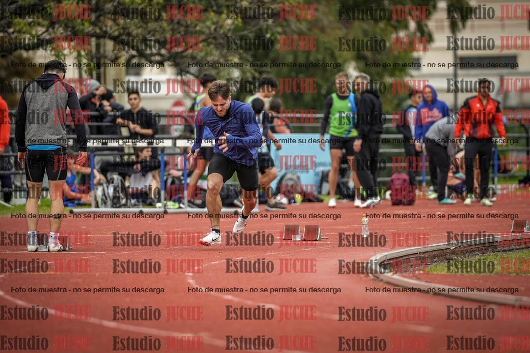 Fotos de los 200 m llanos de varones