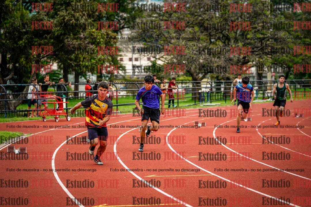 Fotos de los 200 m de varones
