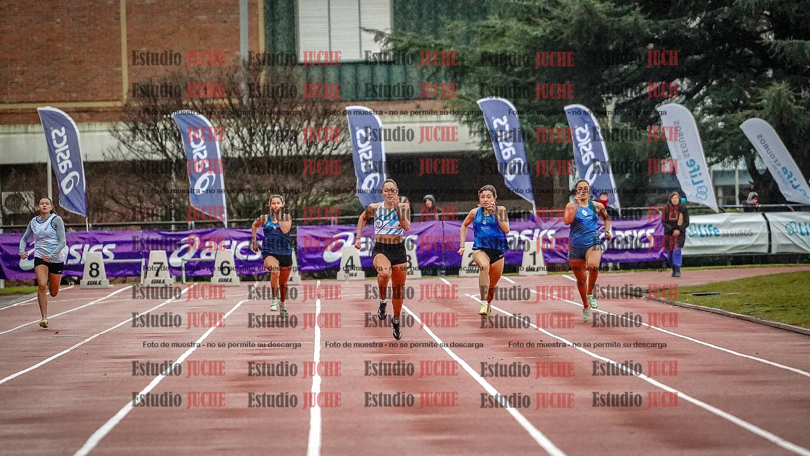 Fotos de los 200 m llanos de mujeres - heptatlón 4