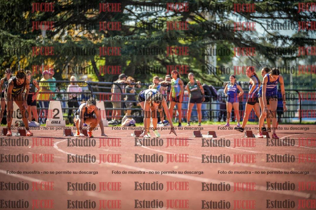 Fotos de los 100 m llanos de mujeres