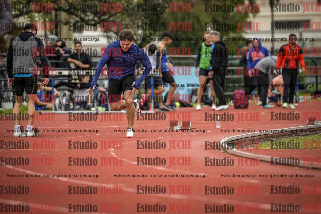 Fotos de los 200 m llanos de varones