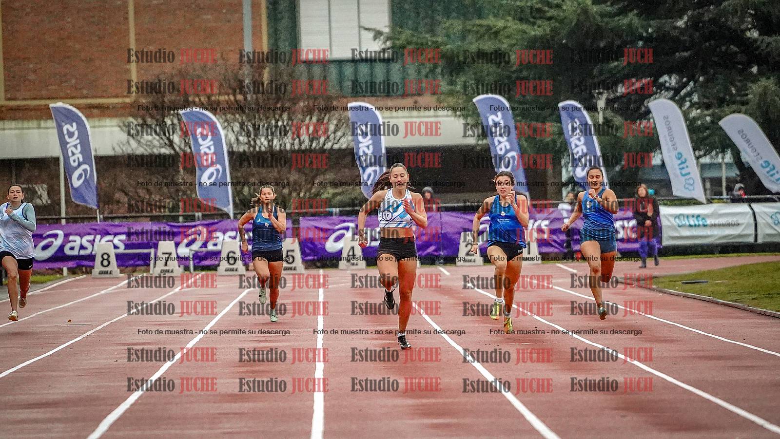 Fotos de los 200 m llanos de mujeres - heptatlón 4