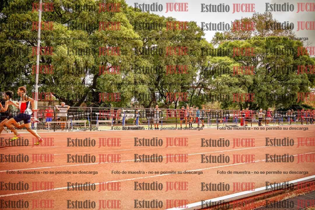 Fotos de los 100 m llanos de varones