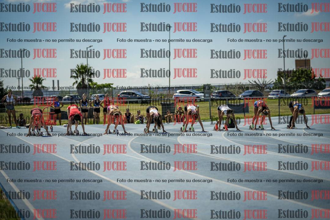 Fotos de los 100 m llanos de mujeres