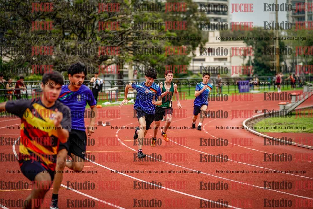 Fotos de los 200 m de varones
