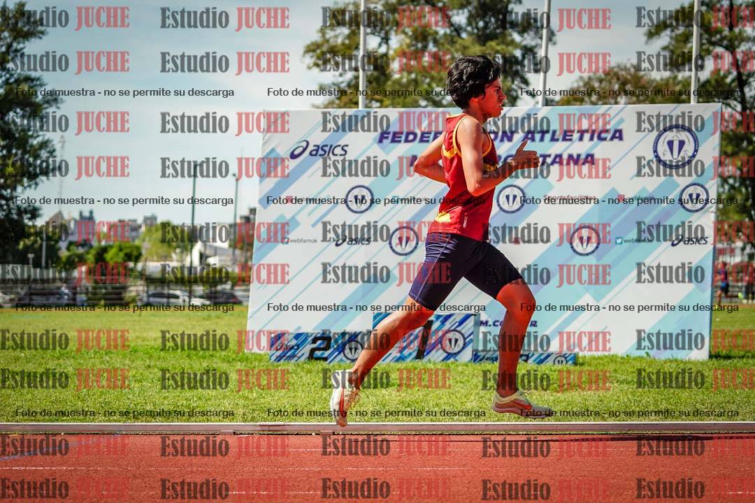 Fotos de los 2400 m llanos de varones