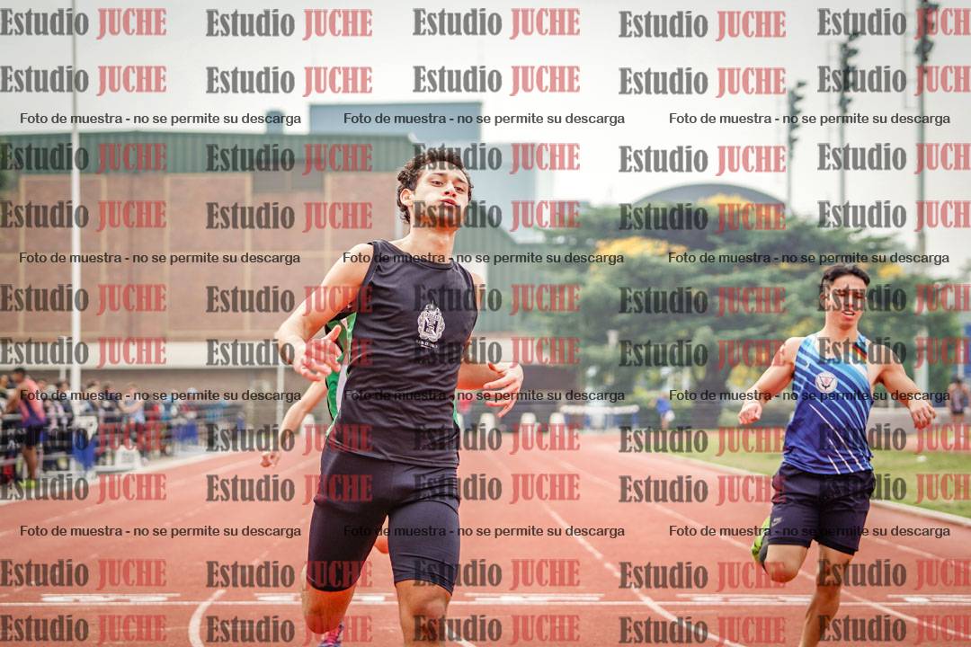 Fotos de los 200 m llanos de varones