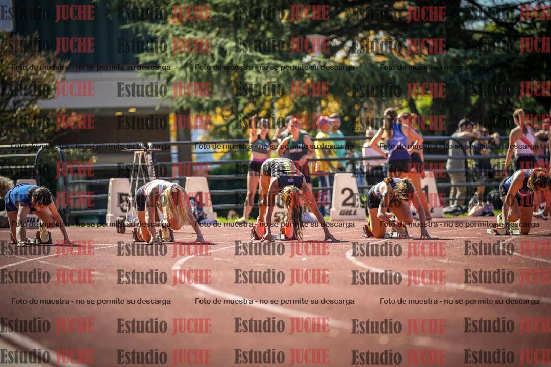 Fotos de los 100 m llanos de mujeres