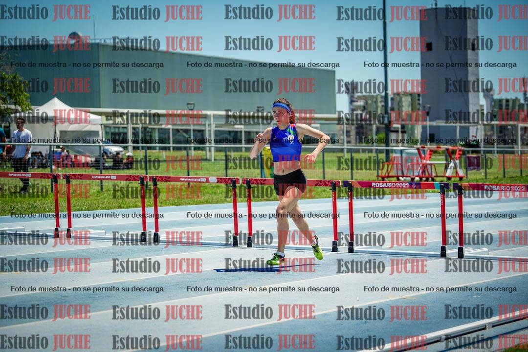 Fotos de los 400 m con vallas de mujeres