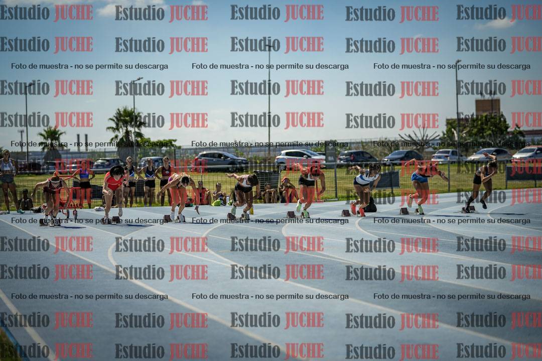 Fotos de los 100 m llanos de mujeres