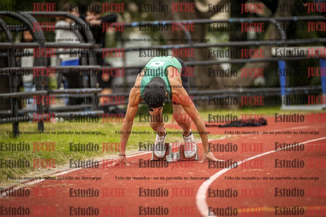 Fotos de los 200 m llanos de varones