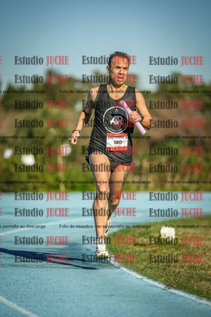 Fotos durante los relevos
