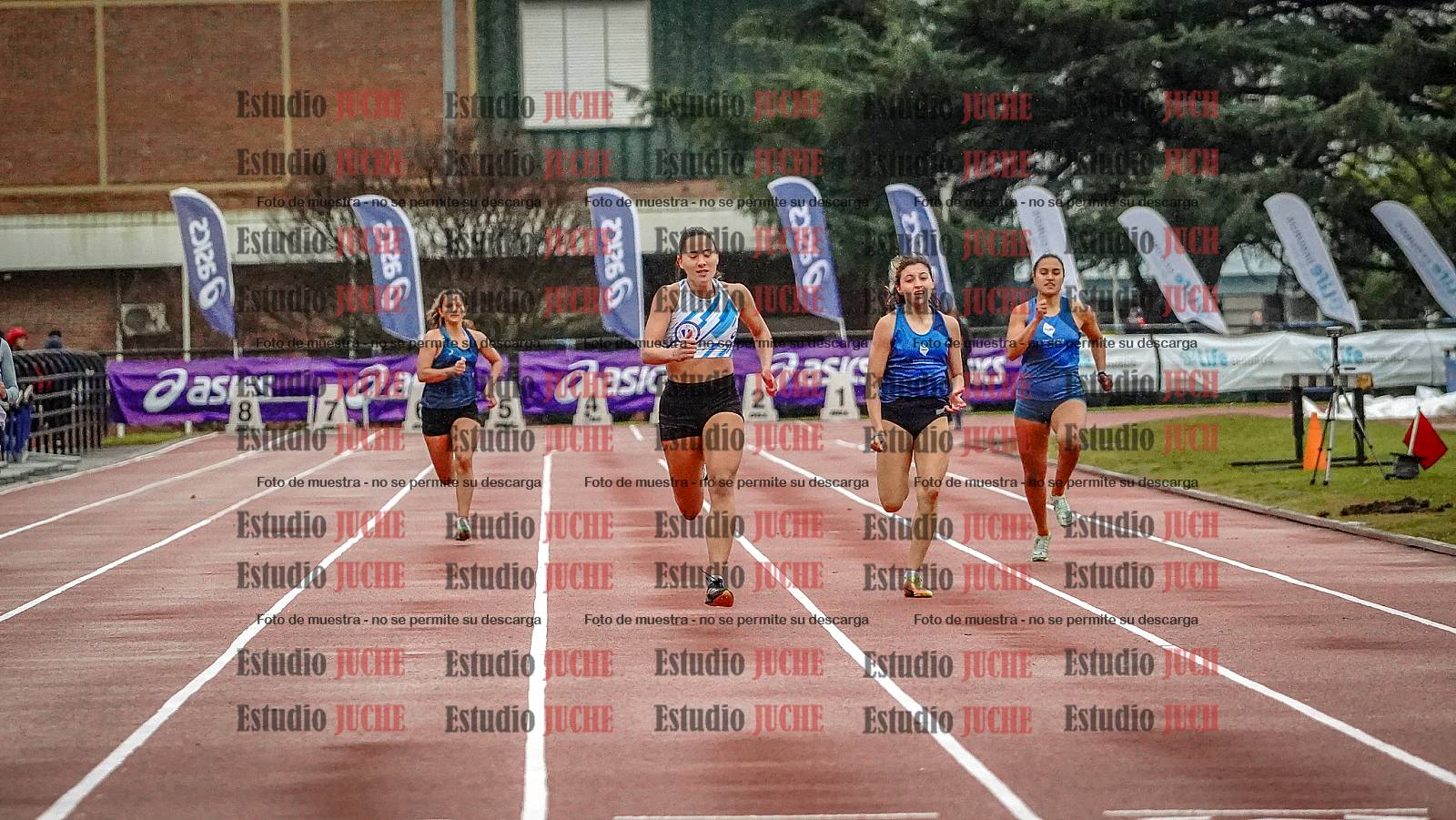 Fotos de los 200 m llanos de mujeres - heptatlón 4