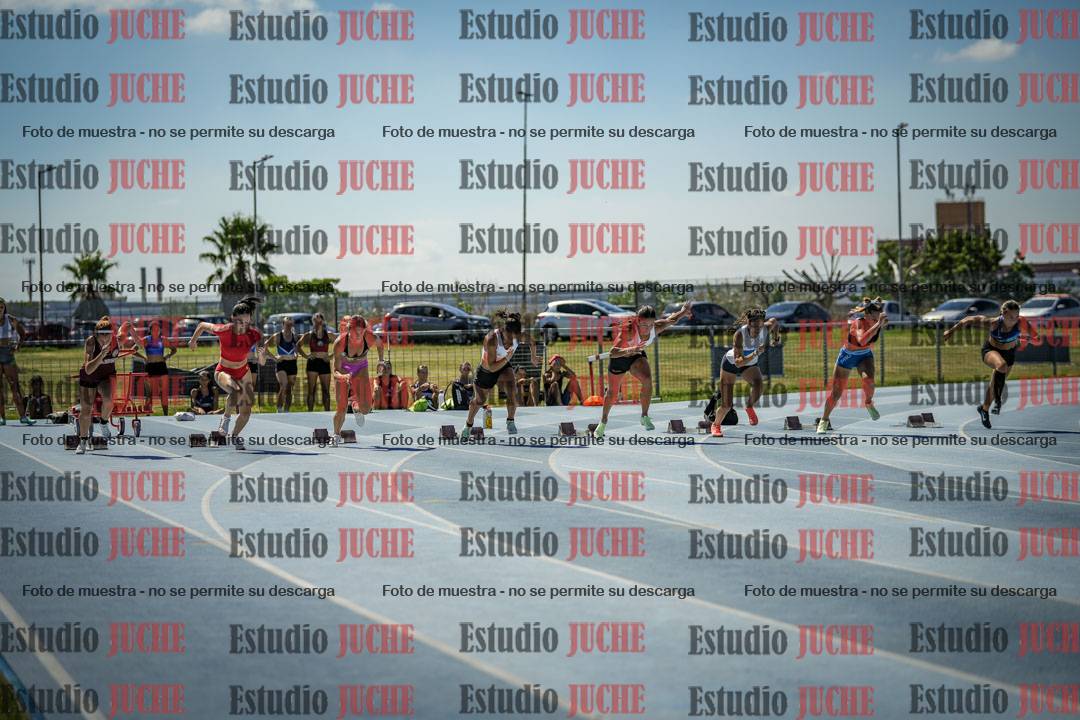 Fotos de los 100 m llanos de mujeres