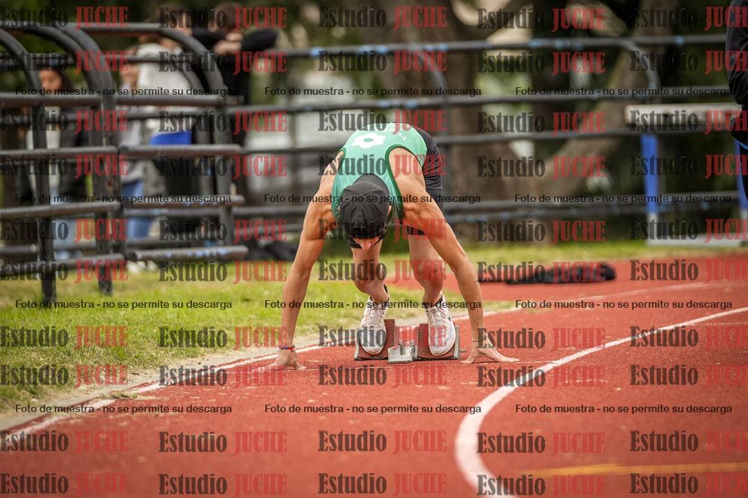 Fotos de los 200 m llanos de varones