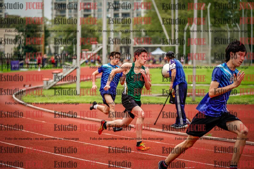 Fotos de los 200 m de varones