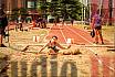 Fotos del salto en largo de mujeres