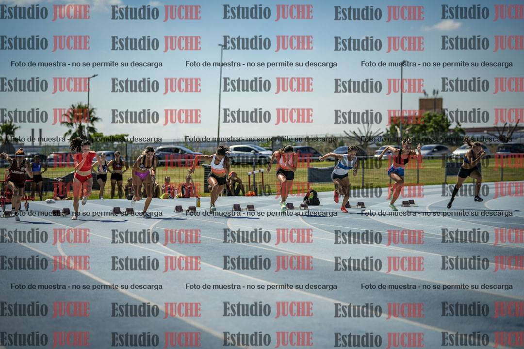 Fotos de los 100 m llanos de mujeres
