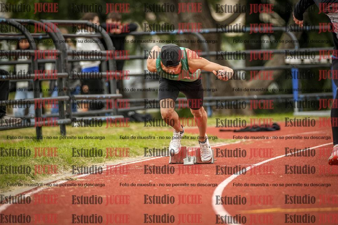 Fotos de los 200 m llanos de varones