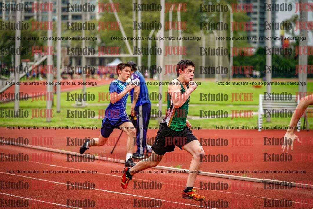 Fotos de los 200 m de varones