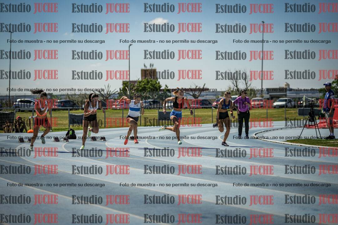 Fotos de los 100 m llanos de mujeres