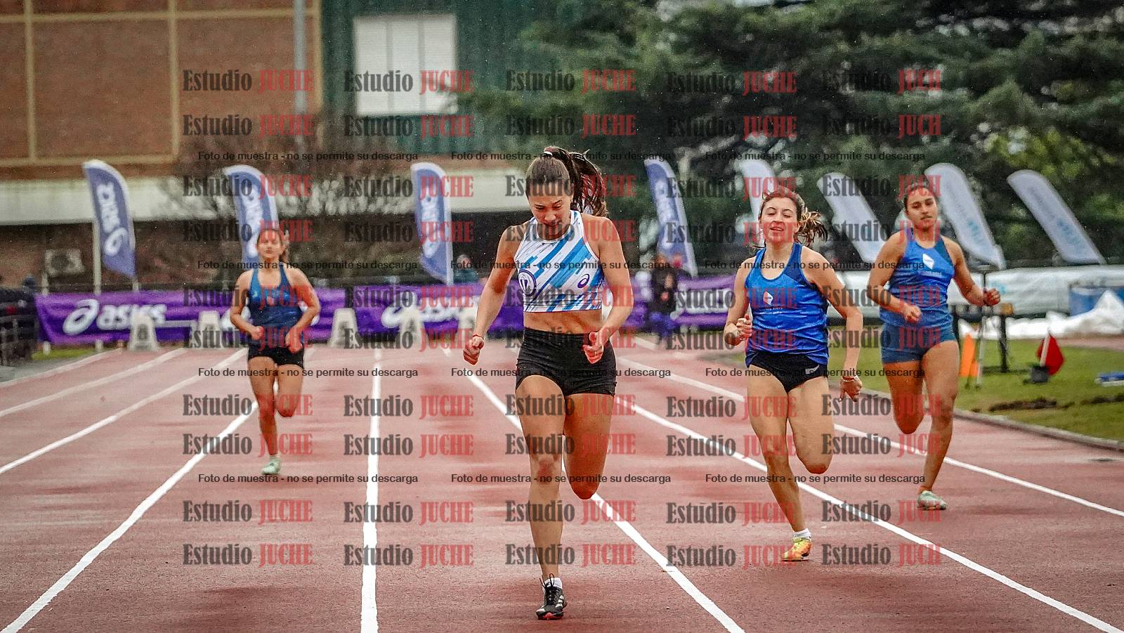 Fotos de los 200 m llanos de mujeres - heptatlón 4