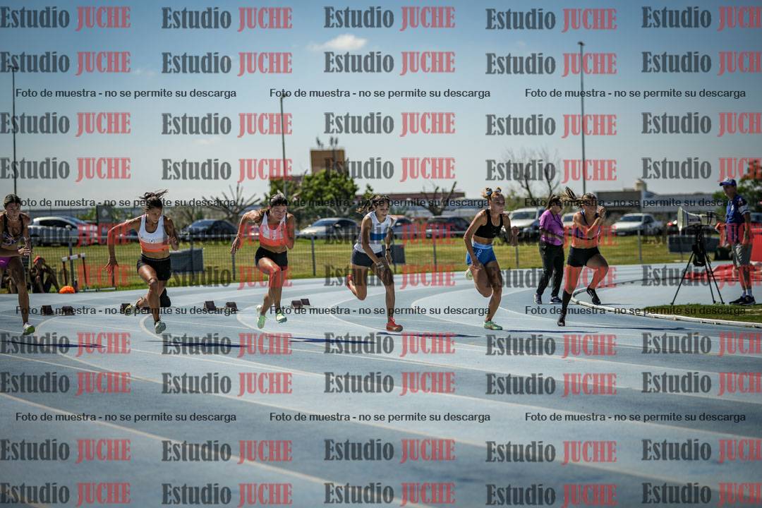 Fotos de los 100 m llanos de mujeres