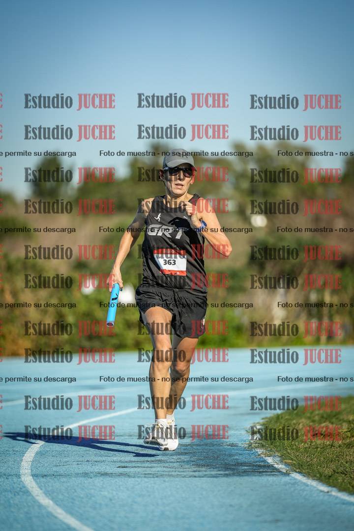 Fotos durante los relevos