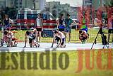 Fotos de los 100 m llanos de varones