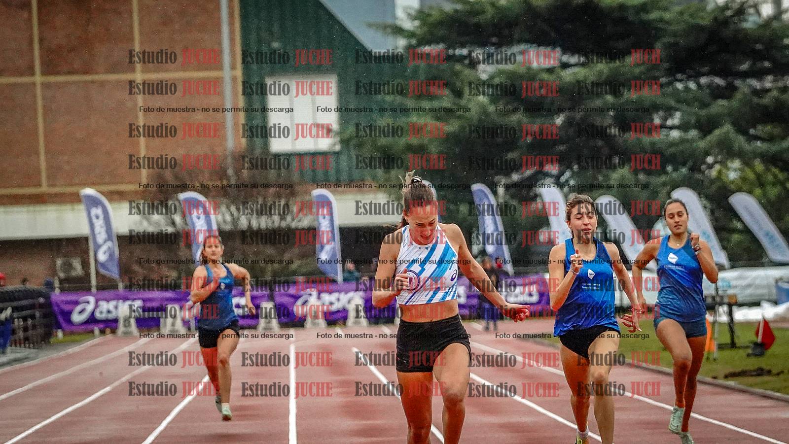 Fotos de los 200 m llanos de mujeres - heptatlón 4