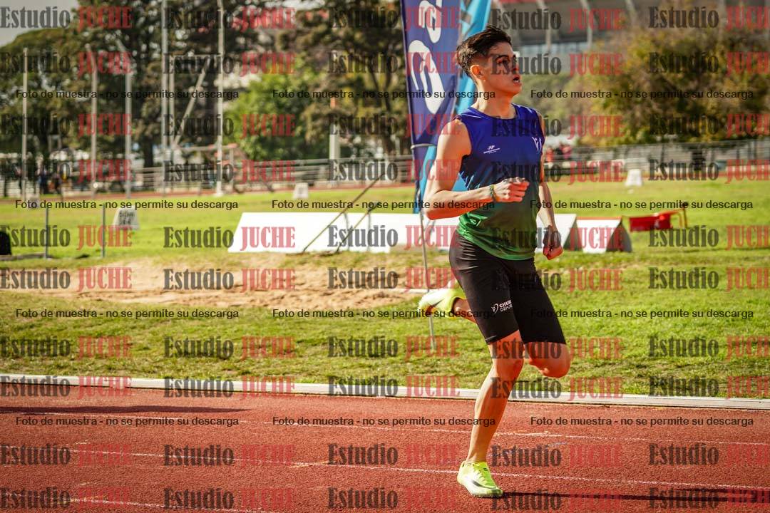 Fotos de los 400 m llanos de varones