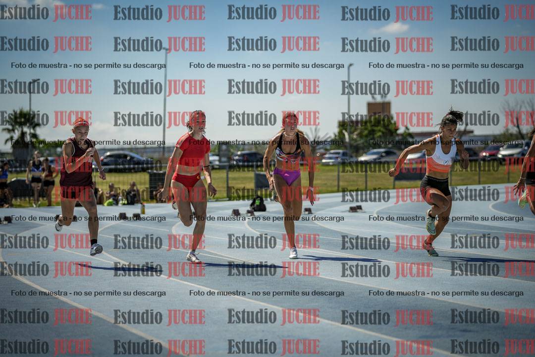 Fotos de los 100 m llanos de mujeres