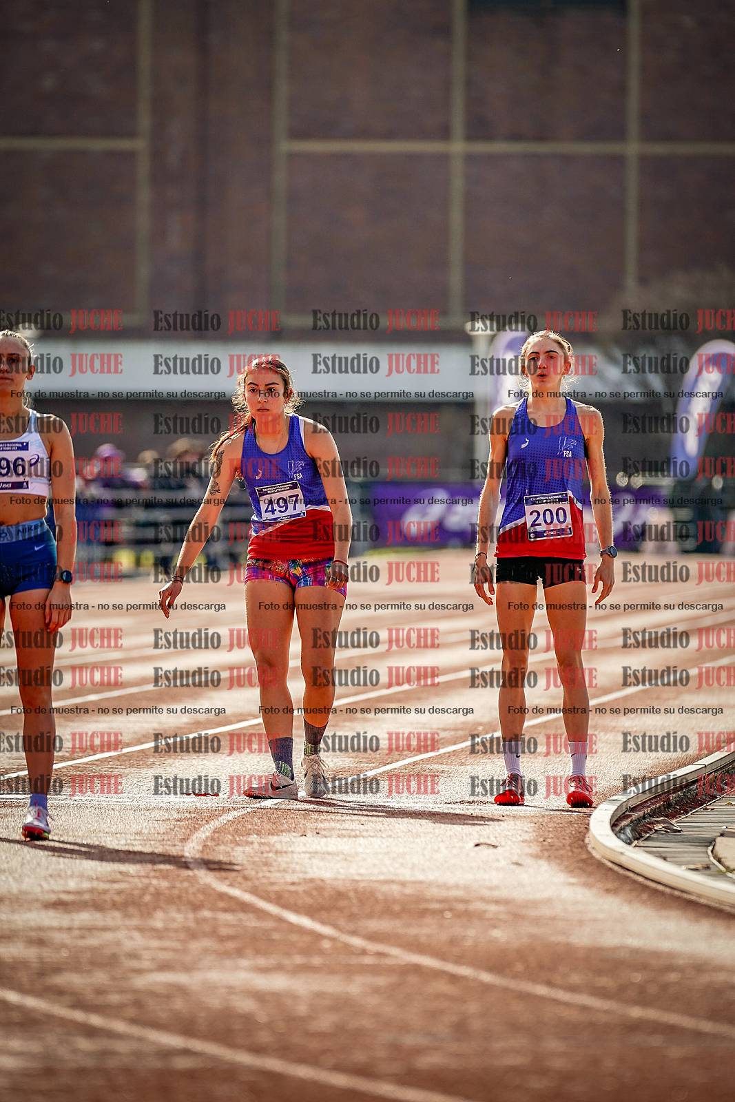 Fotos de los 800 m de mujeres