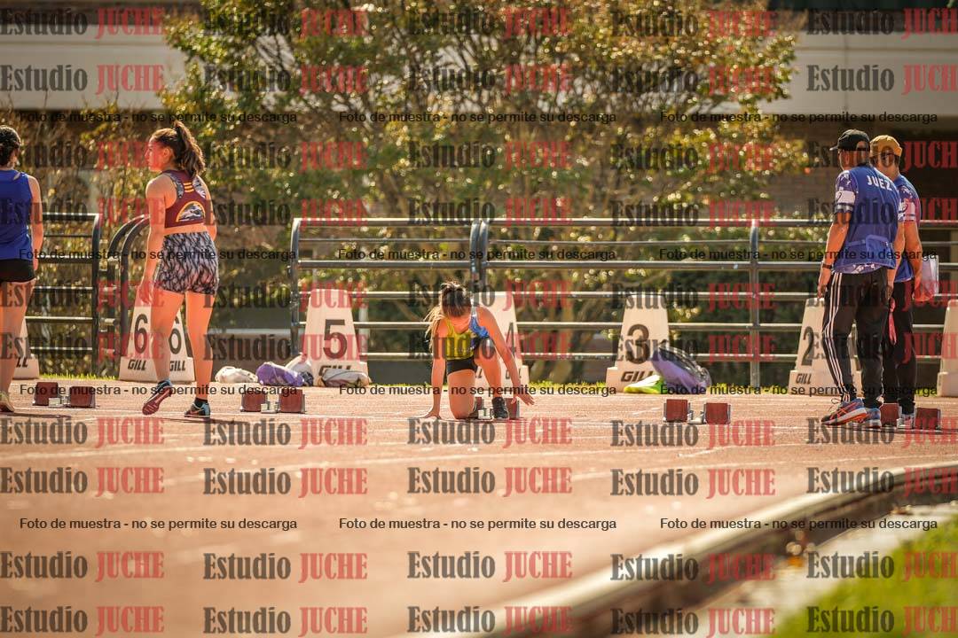 Fotos de los 100 m llanos de mujeres