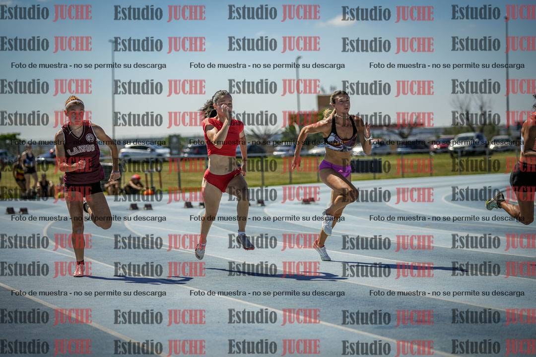 Fotos de los 100 m llanos de mujeres