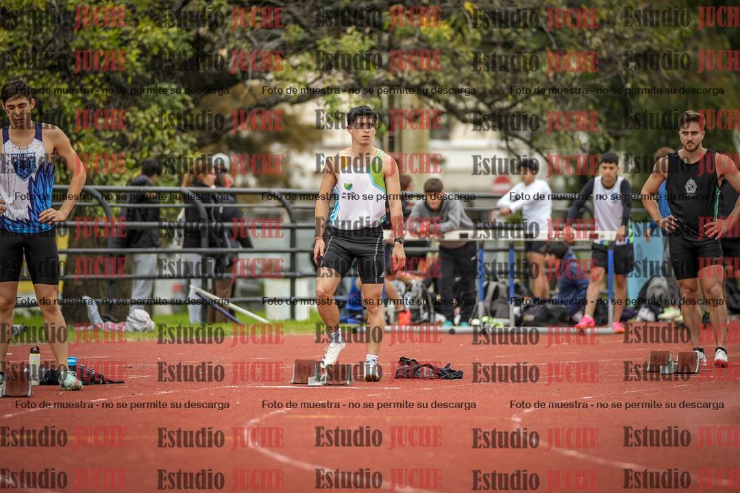 Fotos de los 200 m llanos de varones