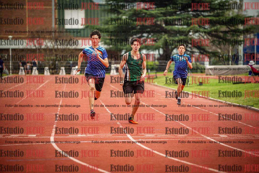 Fotos de los 200 m de varones