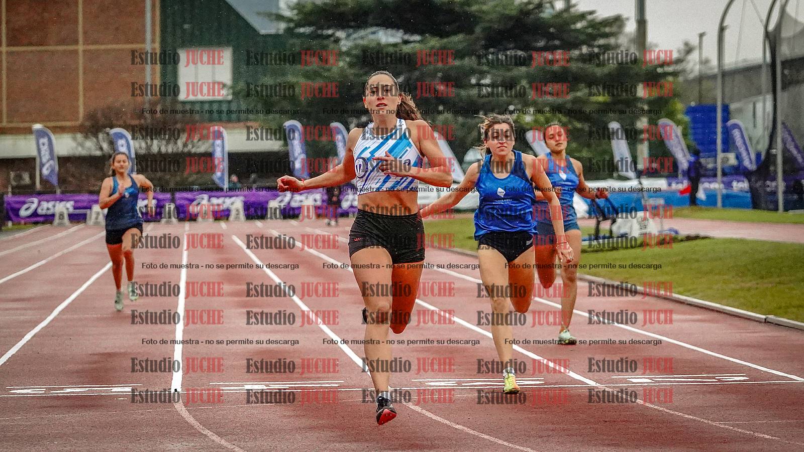 Fotos de los 200 m llanos de mujeres - heptatlón 4