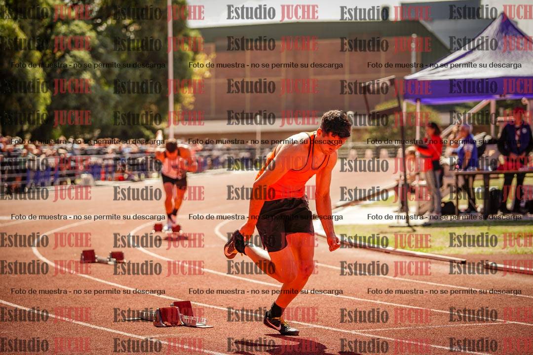 Fotos de los 400 m llanos de varones