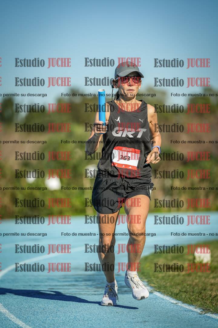 Fotos durante los relevos