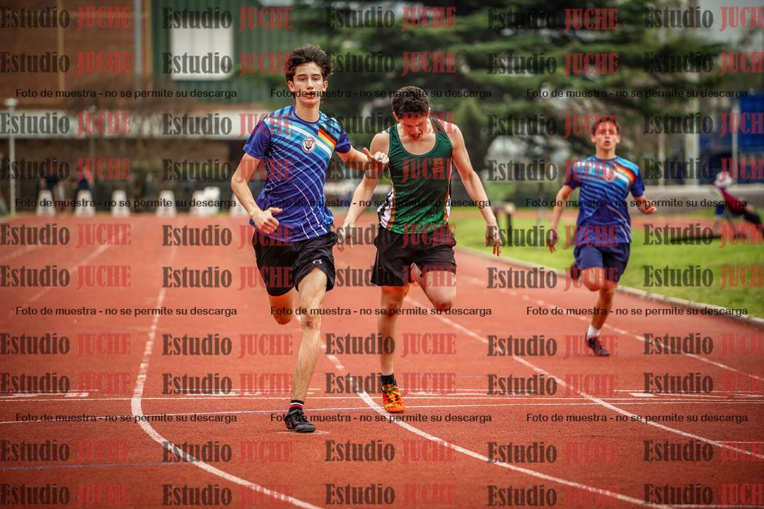 Fotos de los 200 m de varones